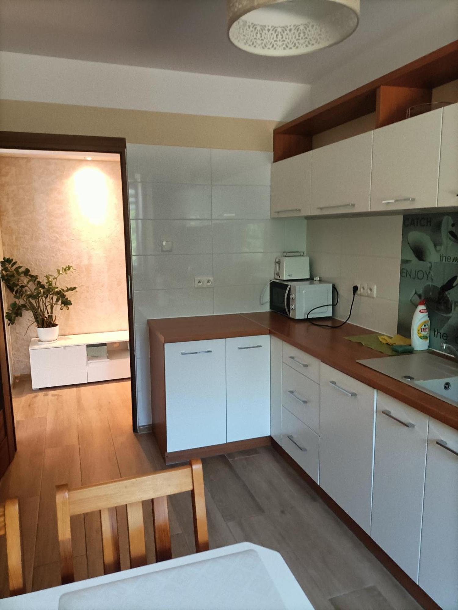 Apartament Blekit Nieba ティコチン エクステリア 写真